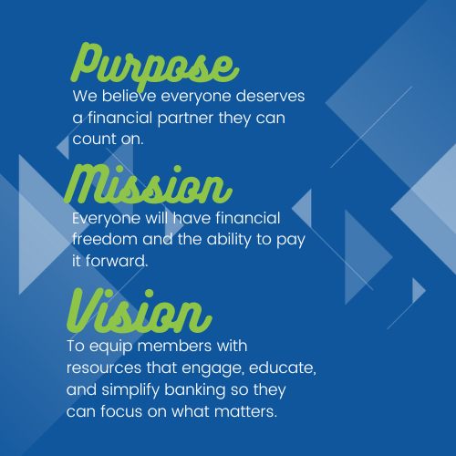 our purpose, mission, and vision